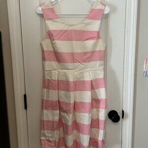 Pink and White stripe dress
